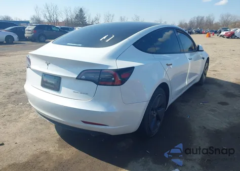 2021 Tesla Model 3 Long Range Dual Motor All-Wheel Drive from USA, damaged, VIN 5YJ3E1EB7MF079656
